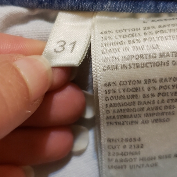 L'AGENCE Margot High Rise Ankle Skinny Light Vintage - Picture 9 of 10